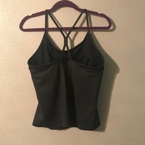 Grey workout tank